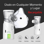 AirVita™ – Nebulizador Compacto para Uso Diario y en Viajes