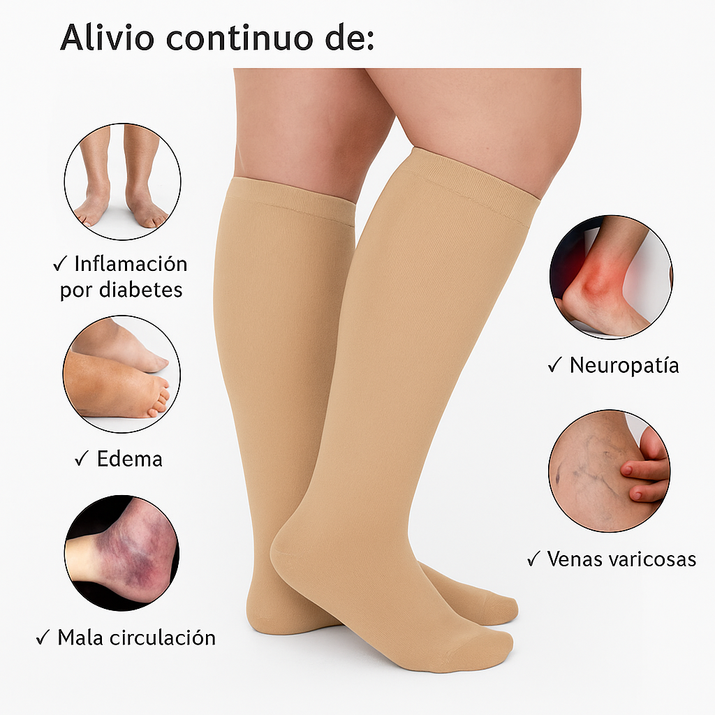 Flexi Compresión™ – Calcetines de Compresión Ergonómicos