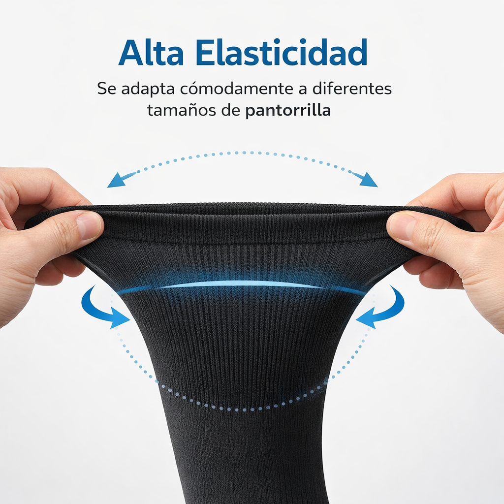 Flexi Compresión Plus – Máximo confort para pantorrillas grandes (hasta 7XL)