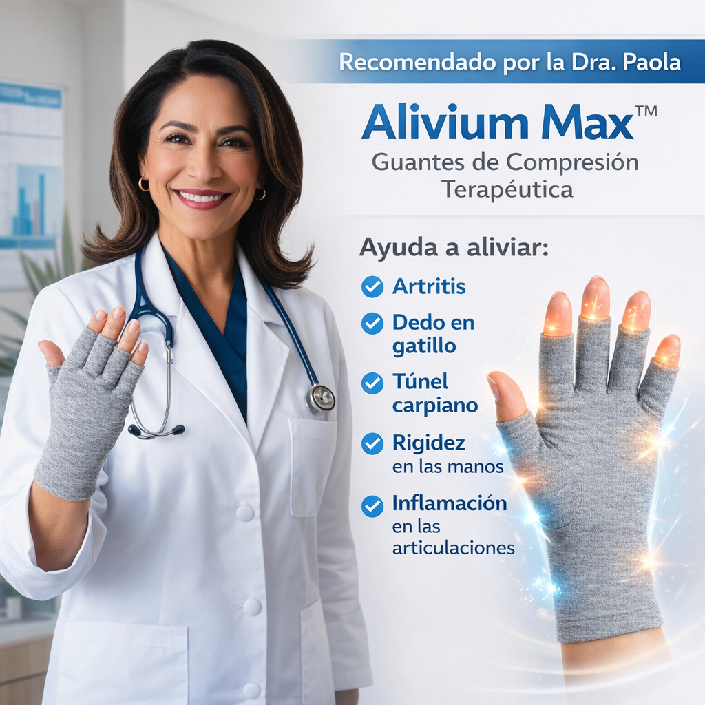 Alivium Max – Guantes de Compresión