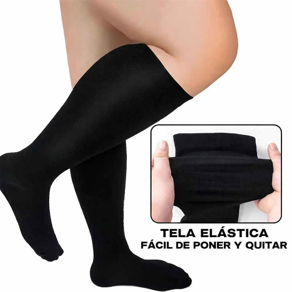 Flexi Compresión Plus – Máximo confort para pantorrillas grandes (hasta 7XL)