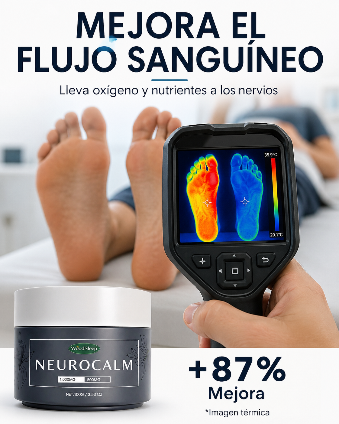 NeuroCalm Articular™ — Crema para Alivio de Neuropatía