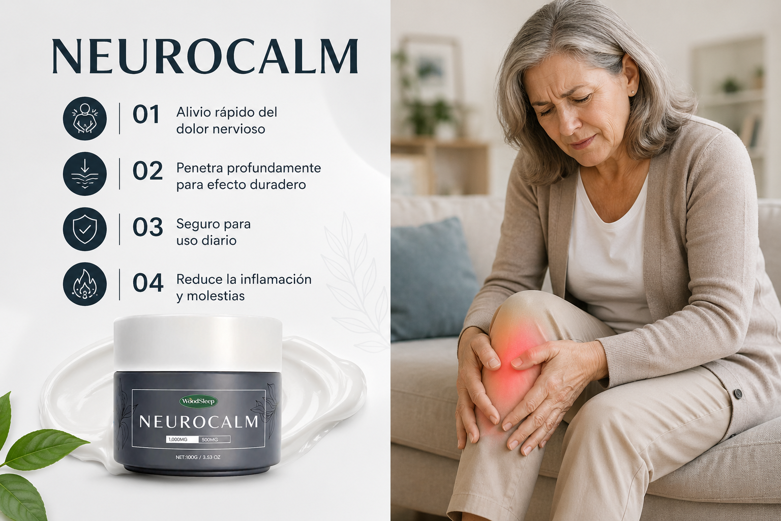 NeuroCalm Articular™ — Crema para Alivio de Neuropatía
