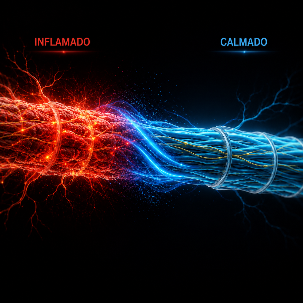 Calma la inflamación