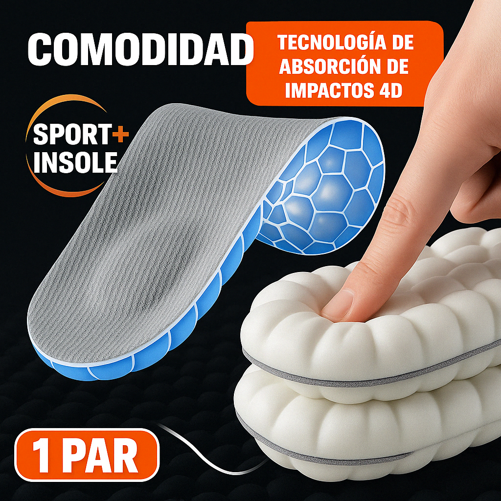 Alivio360™ – Plantillas Ergonómicas para Uso Diario (Un Par)