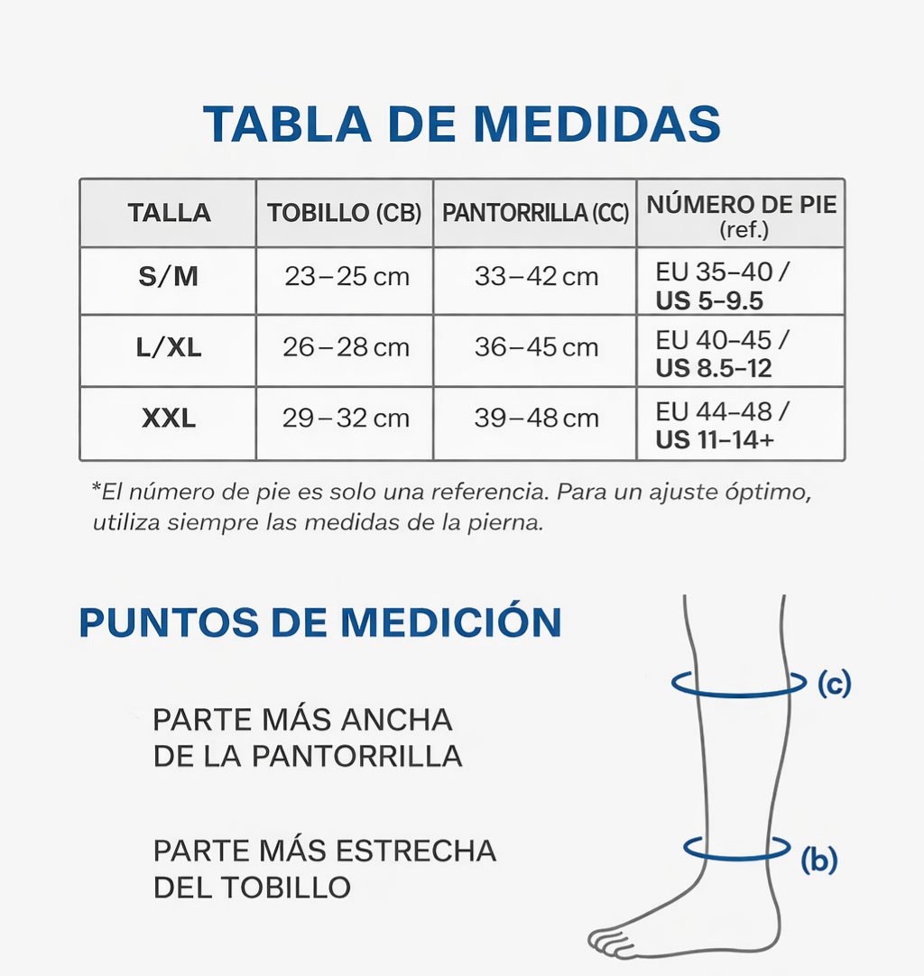 Flexi Compresión™ – Calcetines de Compresión 15-20mmHg